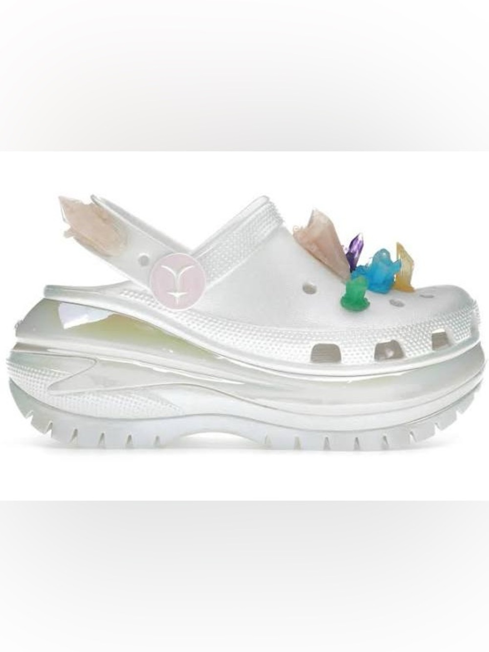 CROCS Classic Mega Crush Iridescent Clog
